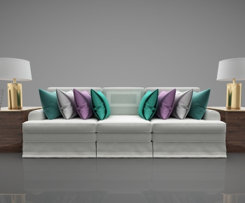 Modern Three-seat Sofa-ID:567156759