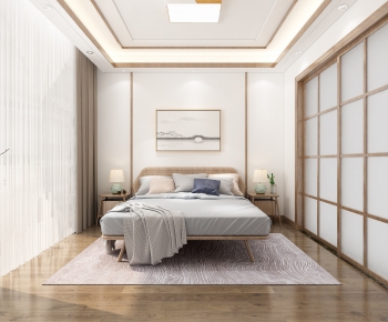 New Chinese Style Bedroom-ID:836392882
