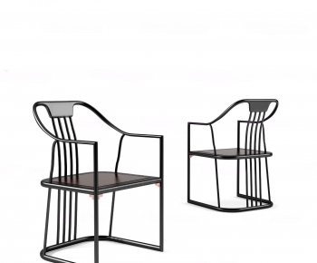 New Chinese Style Single Chair-ID:496165824