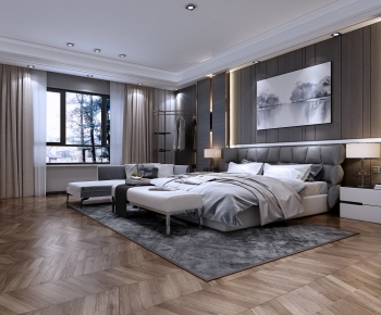 New Chinese Style Bedroom-ID:781477153