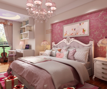 European Style Girl's Room Daughter's Room-ID:379478814