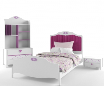European Style Child's Bed-ID:436496619