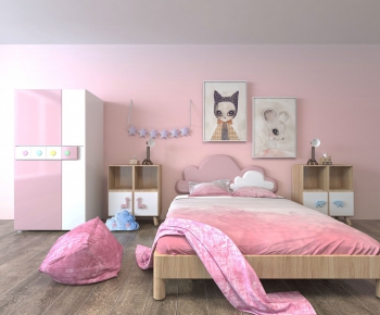 Nordic Style Child's Bed-ID:491933163