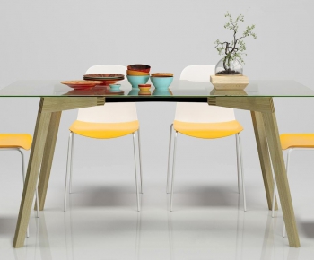 Modern Dining Table And Chairs-ID:928332323
