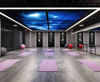 Modern Yoga Room-ID:653378973