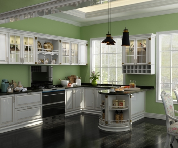 American Style Open Kitchen-ID:578406751