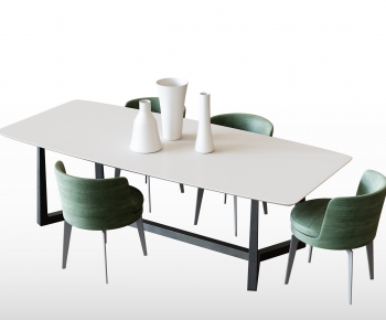 Modern Dining Table And Chairs-ID:655649121