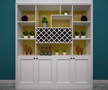 Modern Wine Cabinet-ID:232452773