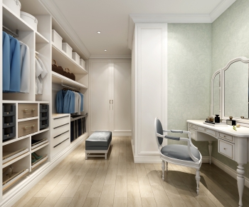 Simple European Style Clothes Storage Area-ID:319340382