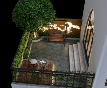 Modern Balcony-ID:459055379