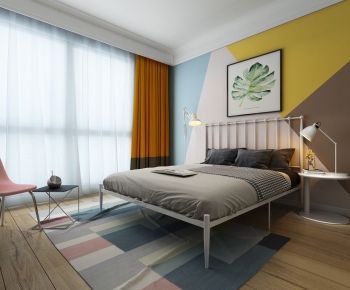 Nordic Style Bedroom-ID:149172445