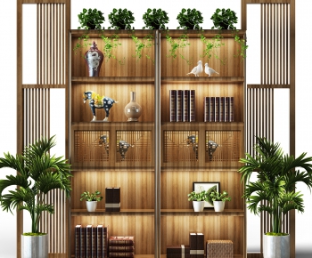New Chinese Style Bookcase-ID:558522183