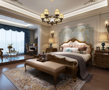 Classical Style Bedroom-ID:108282275