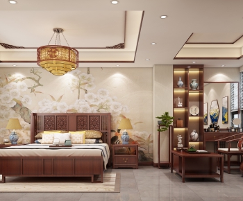Chinese Style Bedroom-ID:799503511