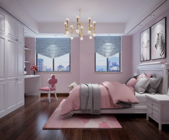 American Style Girl's Room Daughter's Room-ID:307269226
