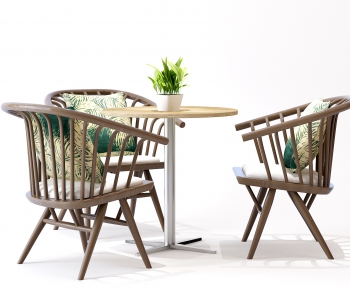 Nordic Style Leisure Table And Chair-ID:523396334