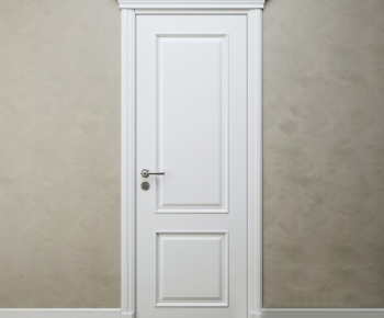 Simple European Style Solid Wood Door-ID:731303936