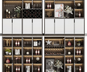 Modern Wine Cabinet-ID:409403541