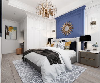 Simple European Style Bedroom-ID:202702668