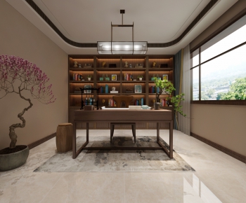 New Chinese Style Study Space-ID:856679514