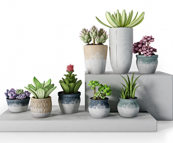 Modern Potted Green Plant-ID:480492729