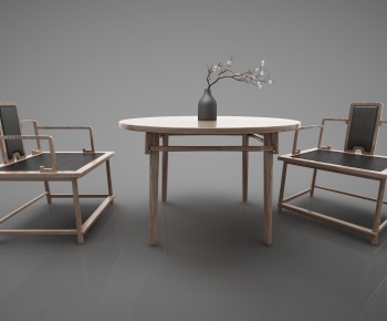 New Chinese Style Leisure Table And Chair-ID:162345799