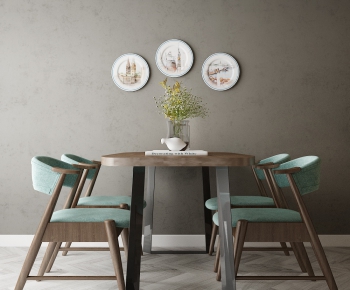 Nordic Style Dining Table And Chairs-ID:632401383