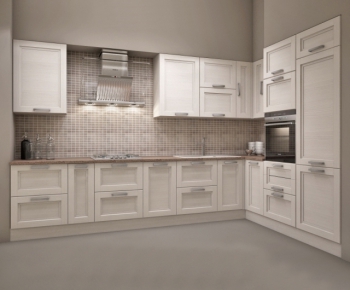 European Style Kitchen Cabinet-ID:308326673
