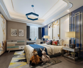 New Chinese Style Children's Room-ID:295191311
