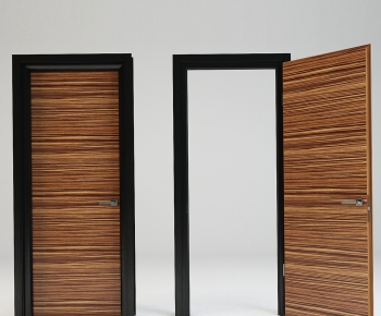 Modern Solid Wood Door-ID:935427133