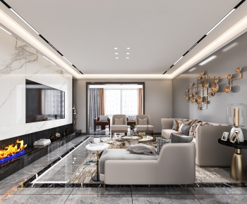 Modern A Living Room-ID:567225271