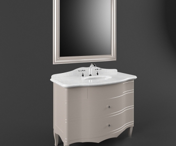 European Style Bathroom Cabinet-ID:481327734
