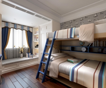 Mediterranean Style Bedroom-ID:871824485