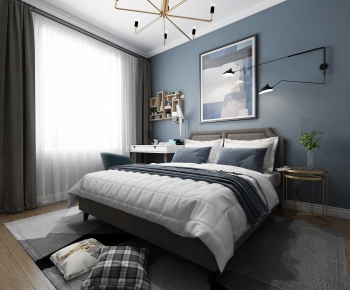 Nordic Style Bedroom-ID:699388562