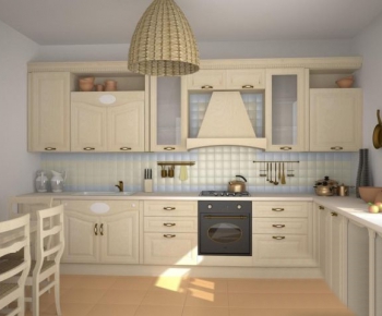 European Style Kitchen Cabinet-ID:545511239