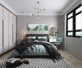 Nordic Style Bedroom-ID:665742348