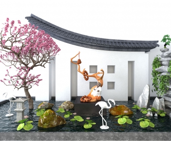 New Chinese Style Garden-ID:360296522