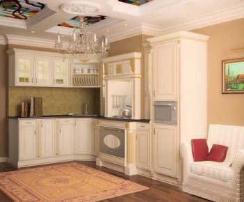 European Style Kitchen Cabinet-ID:842255792