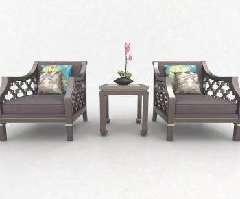 New Chinese Style Lounge Chair-ID:478544295