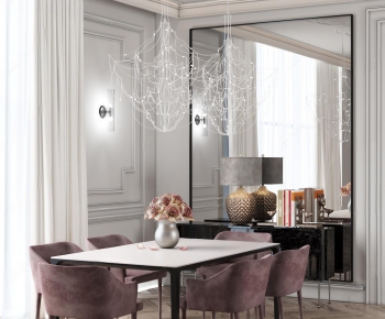 French Style Dining Room-ID:680814274