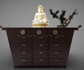 New Chinese Style Decorative Cabinet-ID:789889855