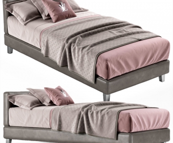 Modern Single Bed-ID:552883838