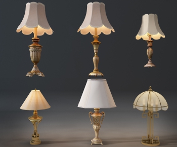 Simple European Style Table Lamp-ID:456637898