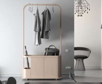 Nordic Style Shoe Cabinet-ID:283400149