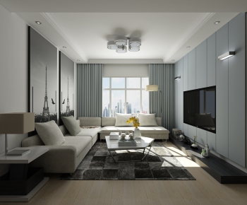 Modern A Living Room-ID:559273761