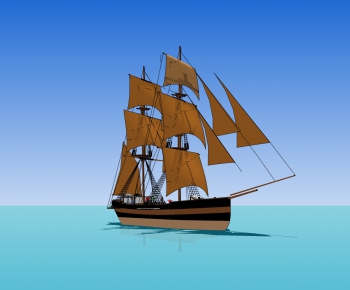 现代船模型-ID:621469698