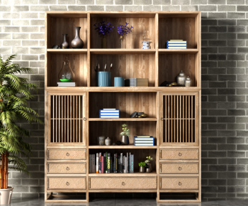 New Chinese Style Bookcase-ID:246912815