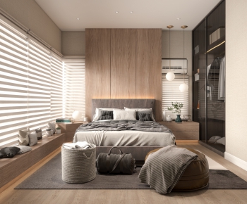 Nordic Style Bedroom-ID:766646874