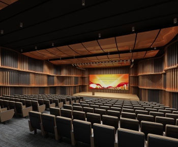 Modern Office Lecture Hall-ID:673820256