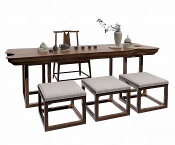 New Chinese Style Leisure Table And Chair-ID:526663338